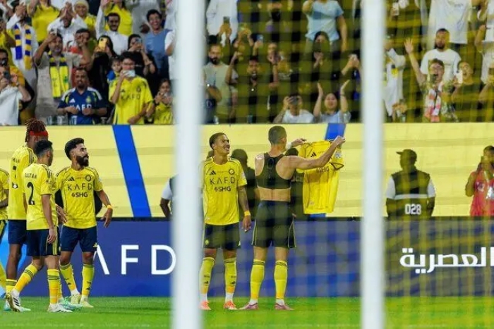النصر مقابل الفتح؛ فلیکس هت تریک و کریستیانو رونالدو پنالتی خراب کرد