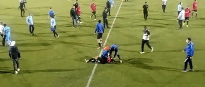 حمله دو برادر فوتبالیست به گلر تیم لیگی با سلاح سرد!