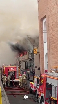 سخنگوی آتش‌نشانی: آتش‌سوزی بازارچه جنت‌آباد بسیار گسترده است