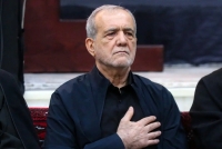رییس جمهور در جمع عزاداران حسینی تبریز