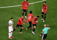 ‏این تصاویر خوشحالی گلزنی‌ مصری‌ها نیست!