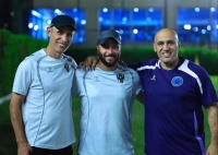 یحیی و علی منصور، بازی دوستانه؛/ ملاقات اسطوره های استقلال و پرسپولیس در عراق!
