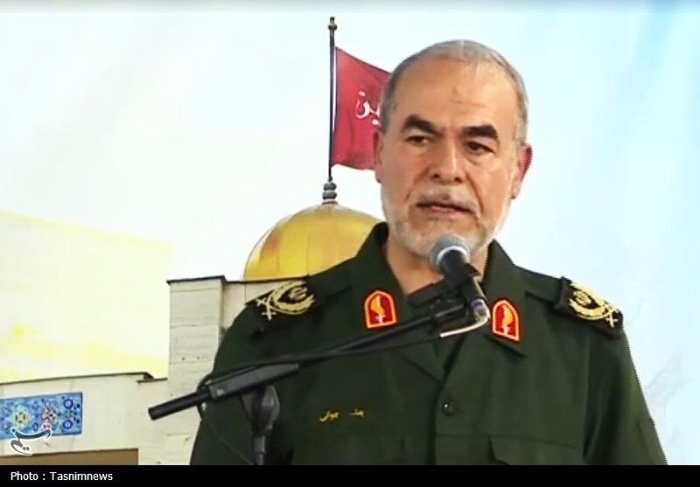 معاون سیاسی سپاه: راهی که ترامپ می‌خواهد را خدا برا او بسته است