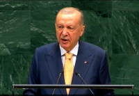 هیات رژیم صهیونیستی هنگام سخنرانی اردوغان مجمع عمومی را ترک کردند