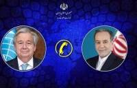 رایزنی تلفنی وزیر امور خارجه با دبیرکل سازمان ملل