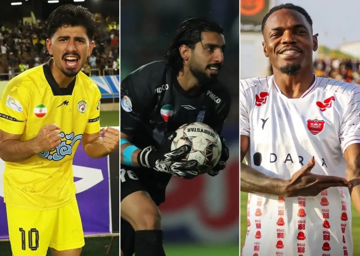 ستاره‌های قرمز و آبی هستند؛/ تیم منتخب هفته نُهم لیگ برتر